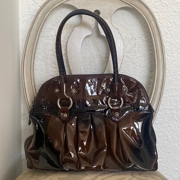 Vintage Stuart Weitzman Brown Ombré Handbag - Picture 1 of 9